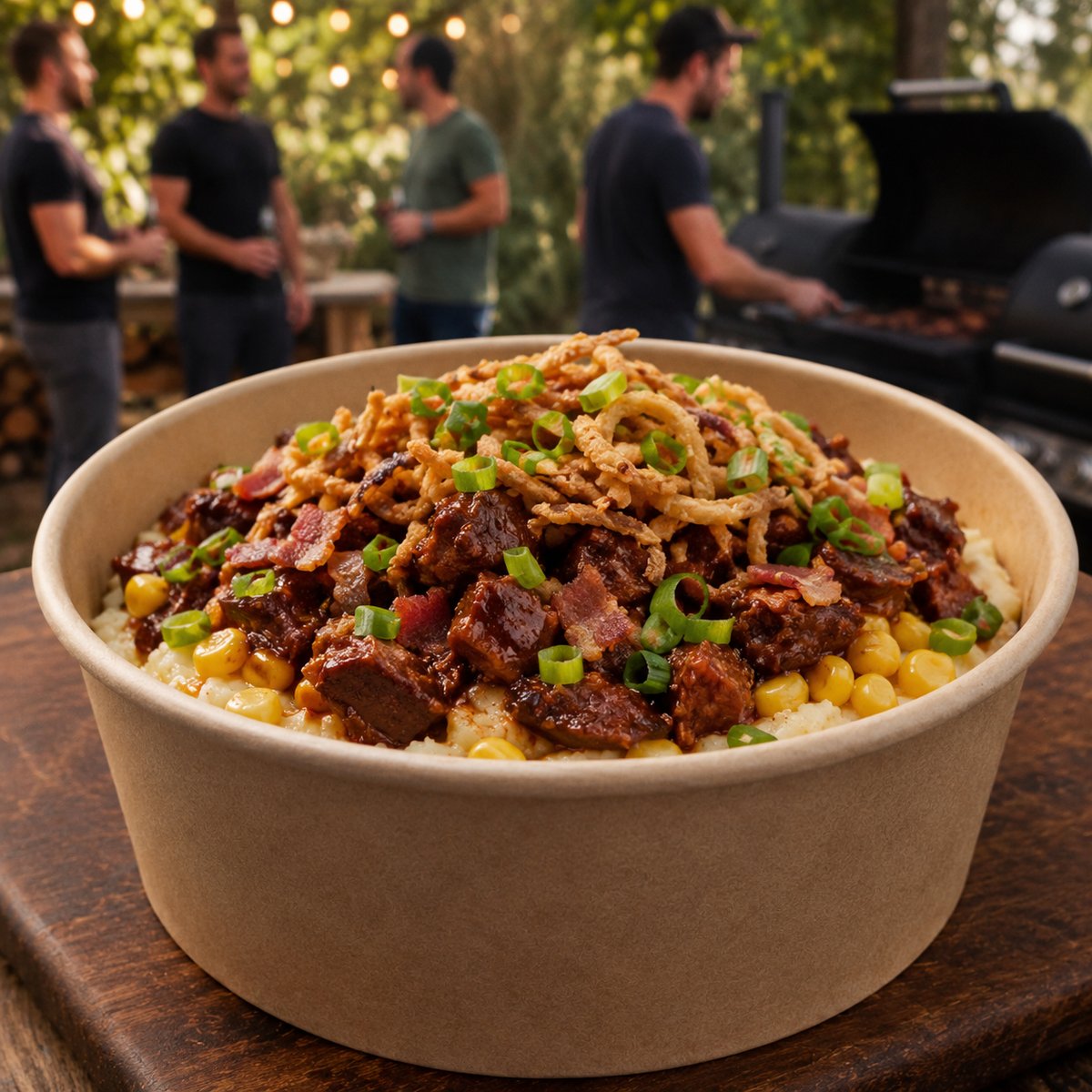 Bourbon BBQ Brisket Bowl