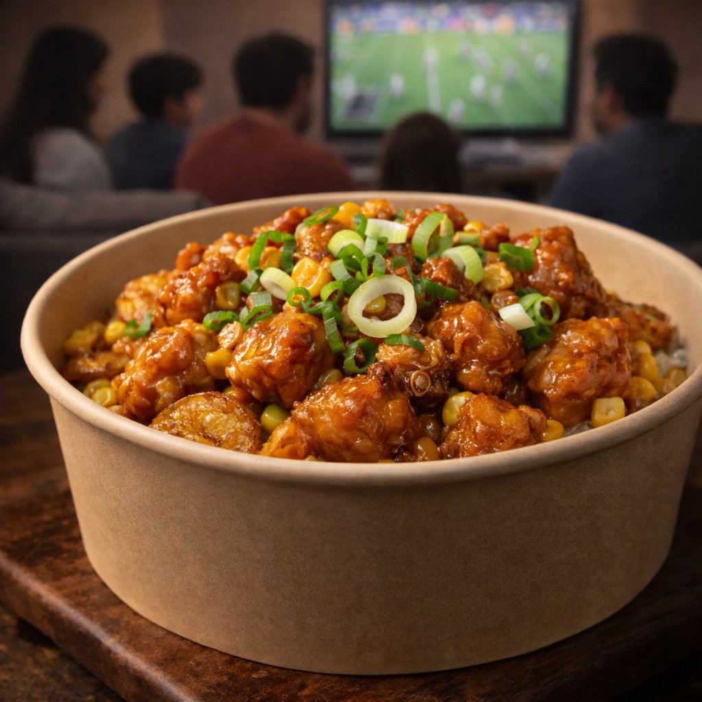B&BBQ Chicken Bits Bowl