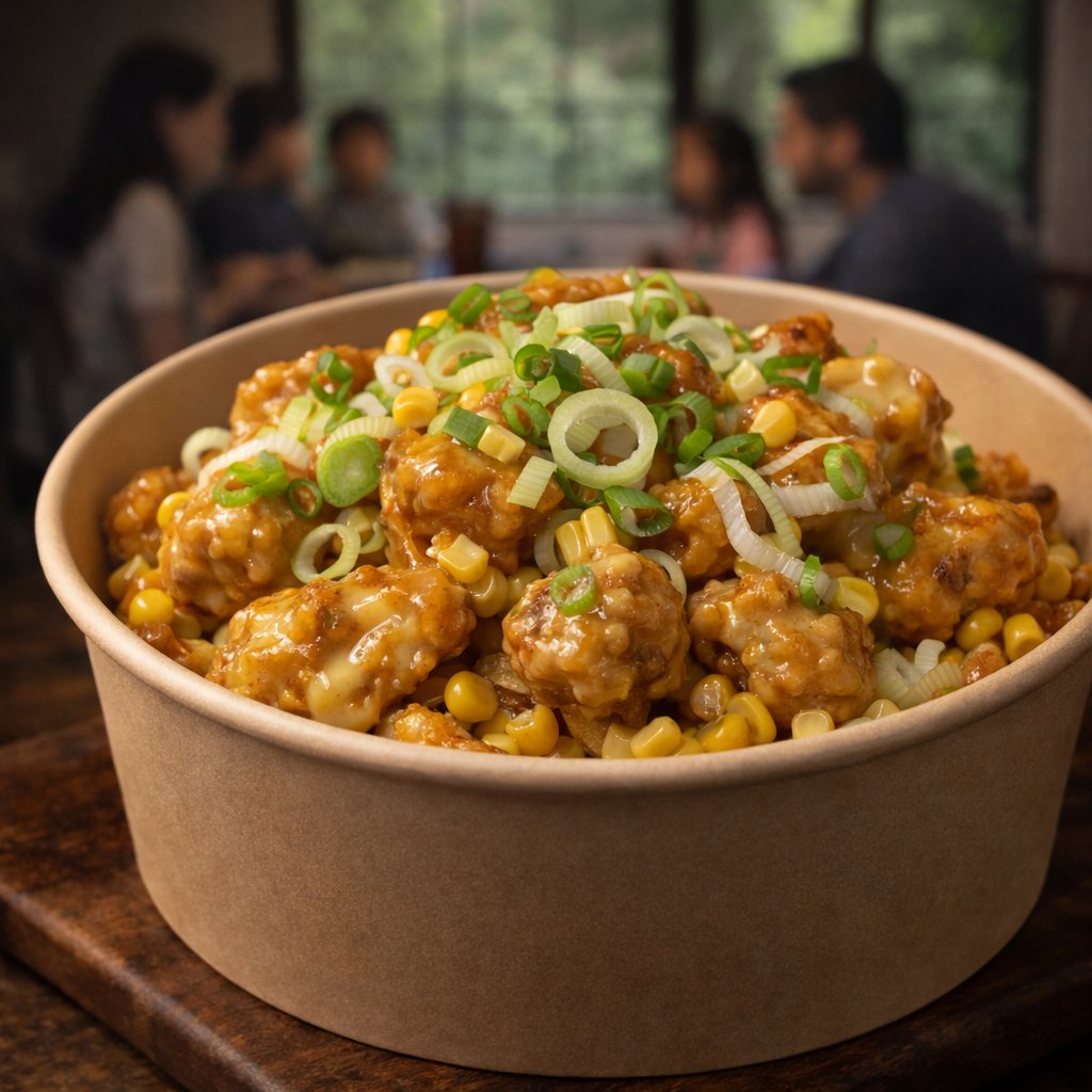 Honey-Mustard Chicken Bits Bowl