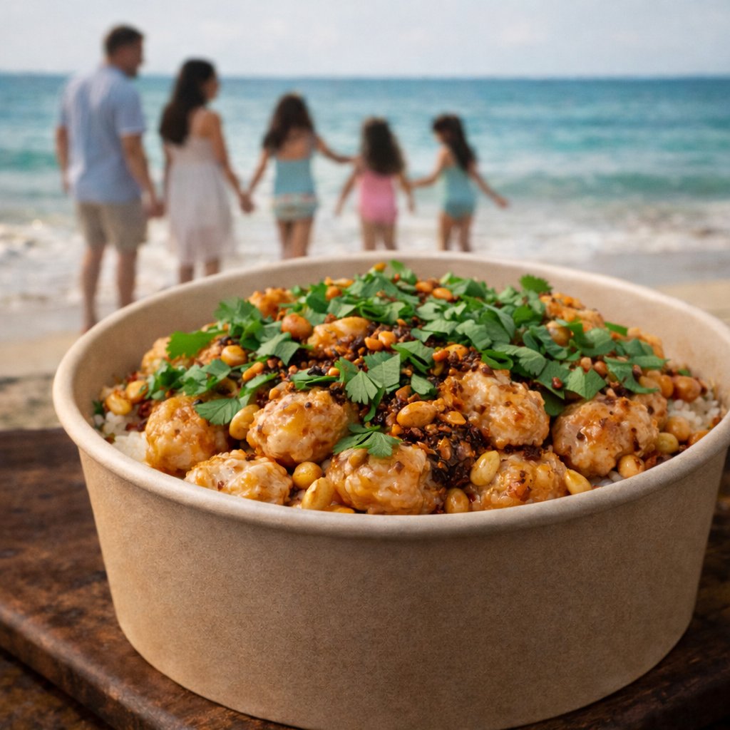 PiriPiri Shrimp Bits Bowl
